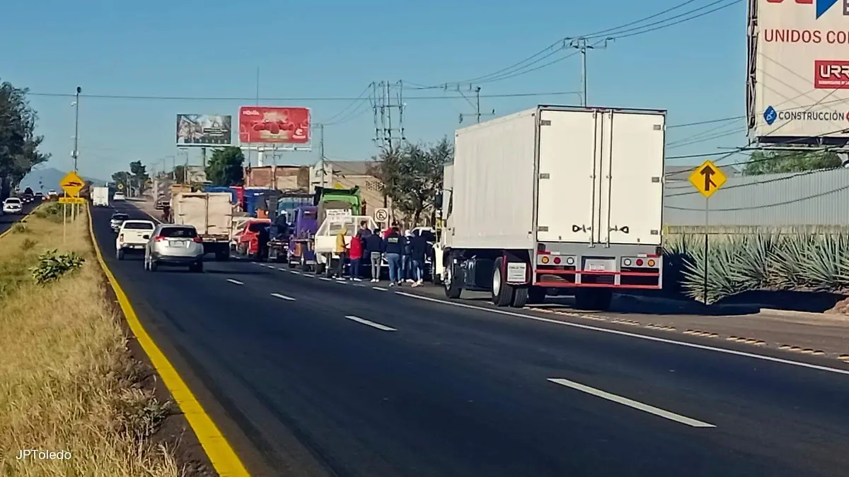 MANIFESTACION TRANSPORTISTAS